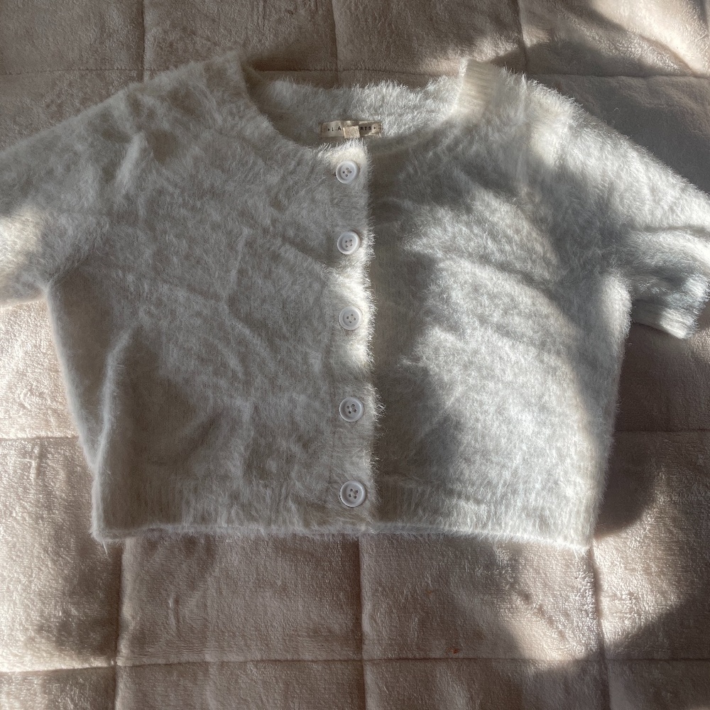 Cute White/Cream Pacsun Button up Cardigan